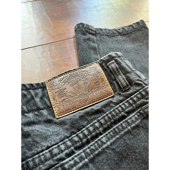 Vintage Union Bay Black Y2K Blue Revolution Sz 8P - Picture 10 of 11